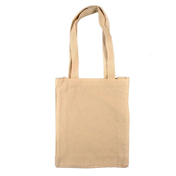 Cotton Canvas Book Bag Tote Thumbnail